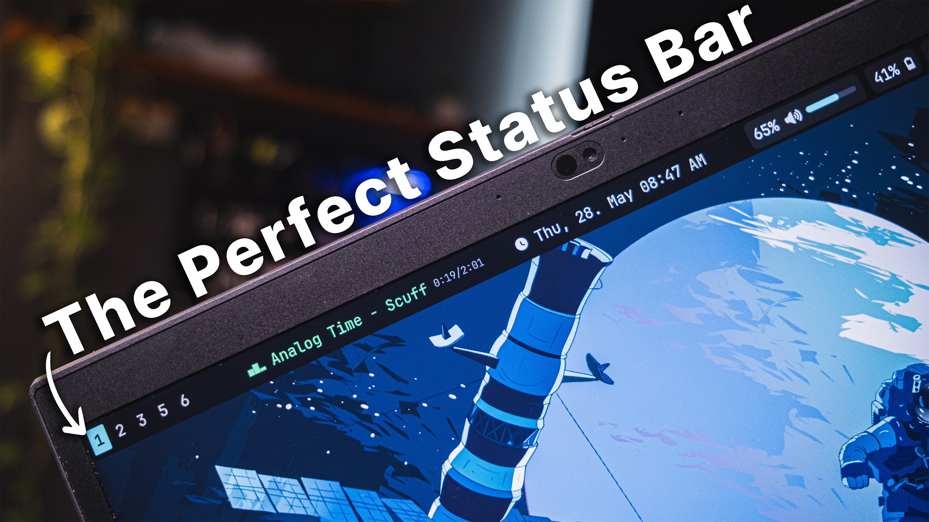 How To Build The Perfect Minimal Status Bar (hyprland + waybar)